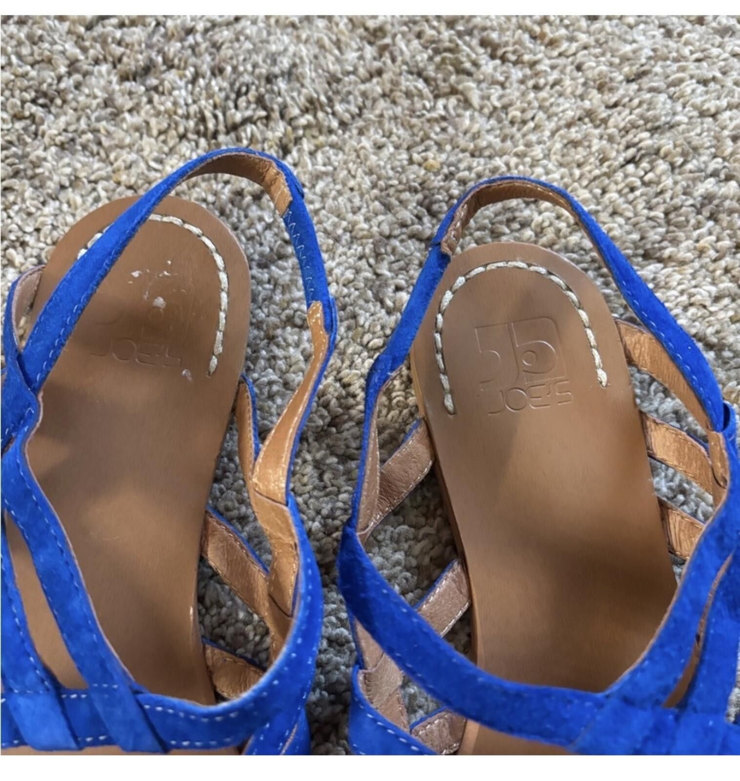 Other (Joe’s Jeans) Blue Strappy Sandals Size US 8 / IT 38 - 5 Thumbnail
