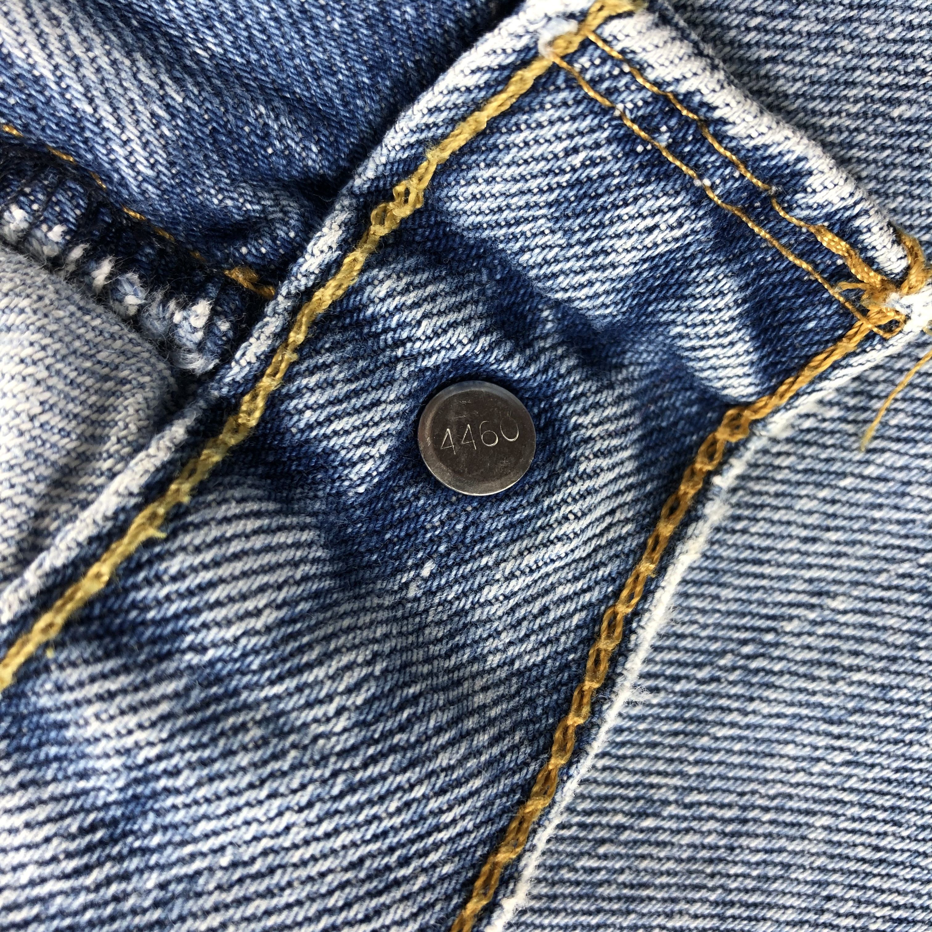 Levi's Vintage Blue Wash Levis 505 Jeans-J2457 Size US 33 - 12 Thumbnail