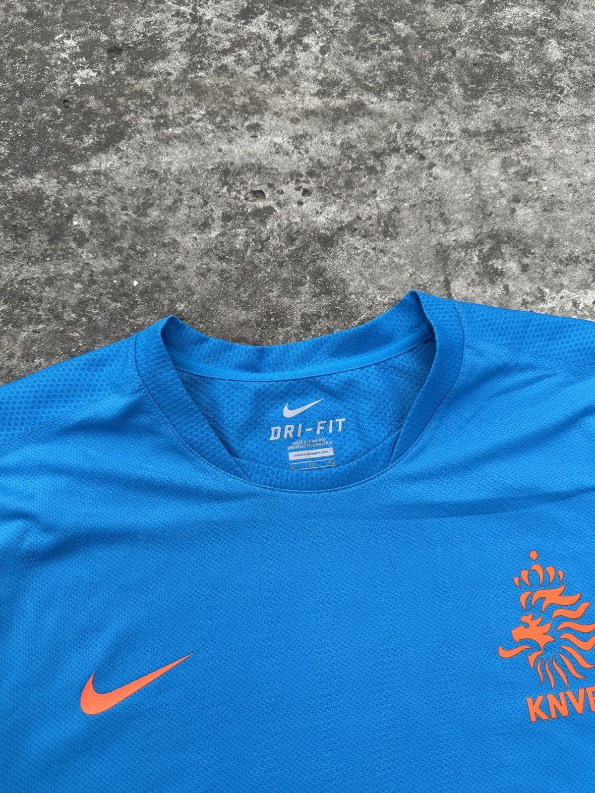 Vintage Vintage Nike Netherlands Soccer Jersey Blokecore Streetwear Size US XL / EU 56 / 4 - 3 Thumbnail