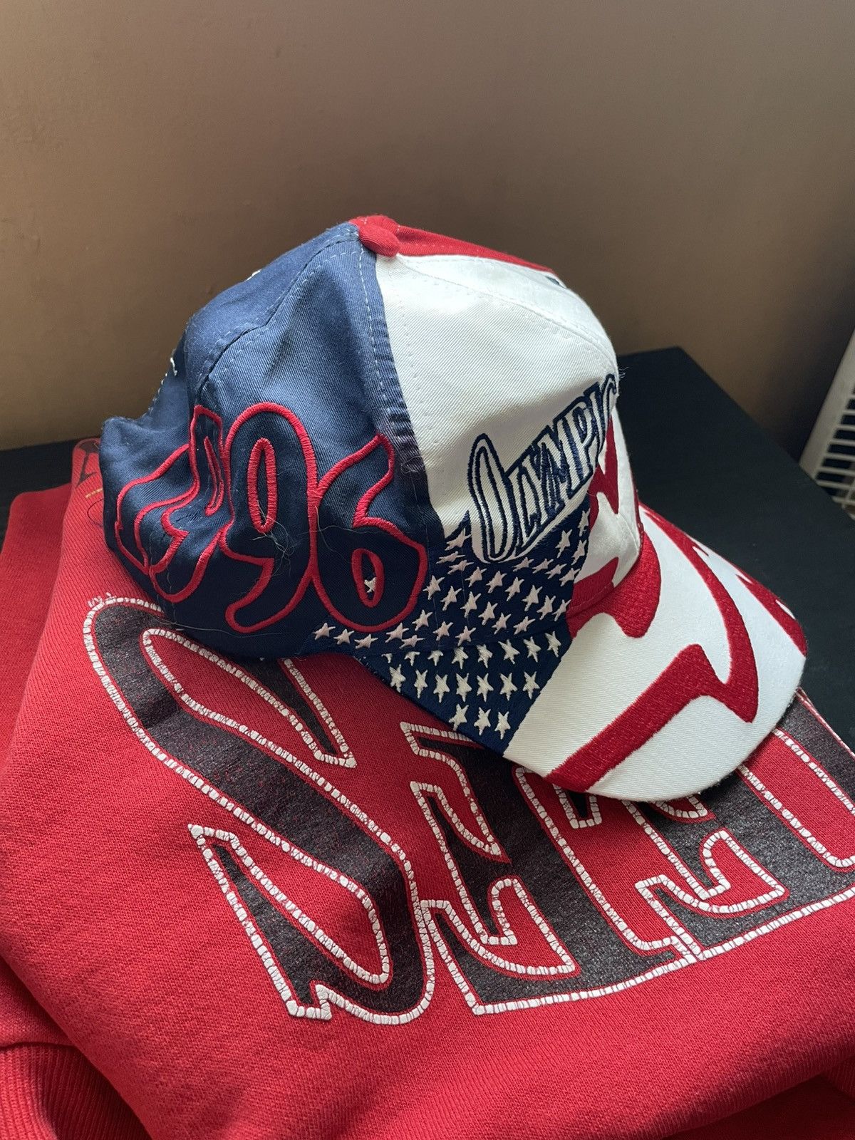 Logo 7 1996 USA Olympics Snapback Size ONE SIZE - 3 Thumbnail