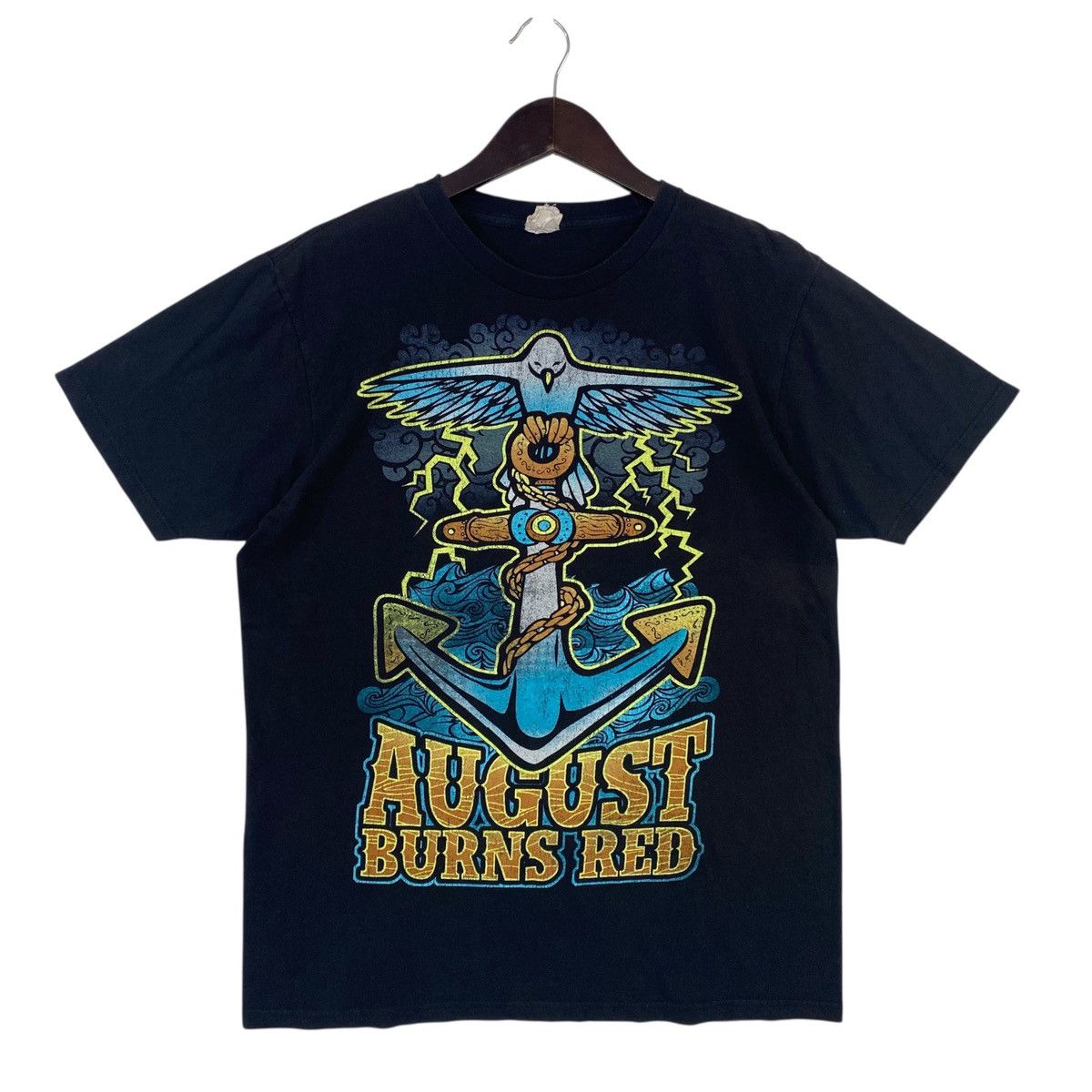 Band Tees × Vintage 💥AUGUST BURNS RED melodic metalcore band rare tee shirt Size US L / EU 52-54 / 3 - 1 Thumbnail