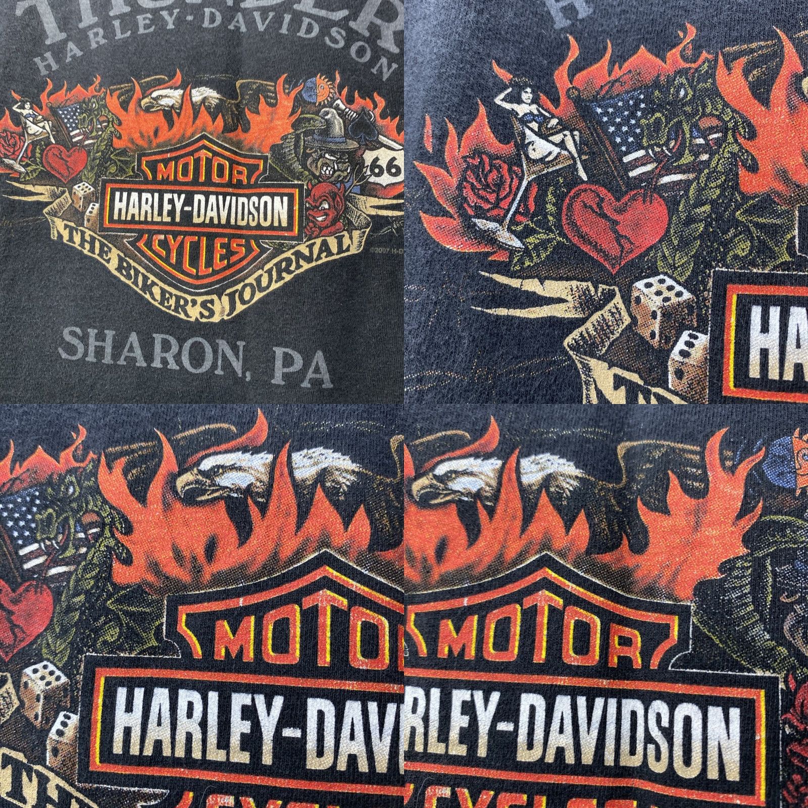 Harley Davidson VINTAGE Harley-Davidson Jester T Shirt Sleeveless XL Black 90s Biker Motorcycle Mens Shirt Size US XL / EU 56 / 4 - 8 Thumbnail