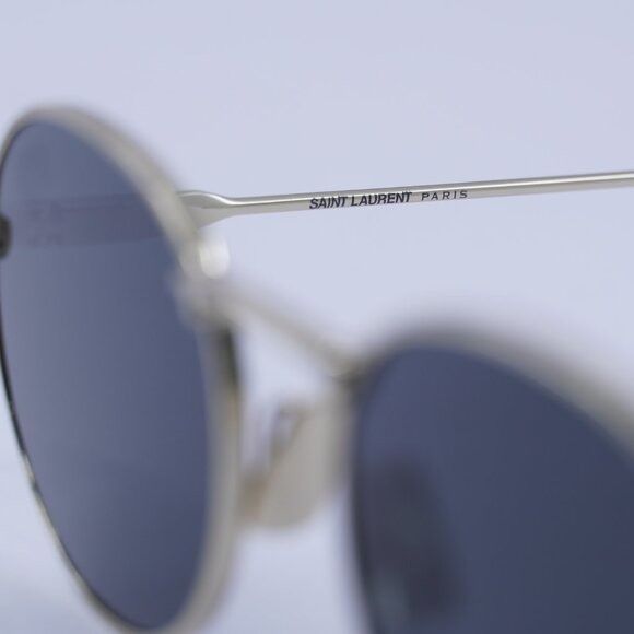 Saint Laurent Paris 🕶️ New Saint Laurent SL799 003 Sunglasses - Shiny Gold Size ONE SIZE - 8 Thumbnail