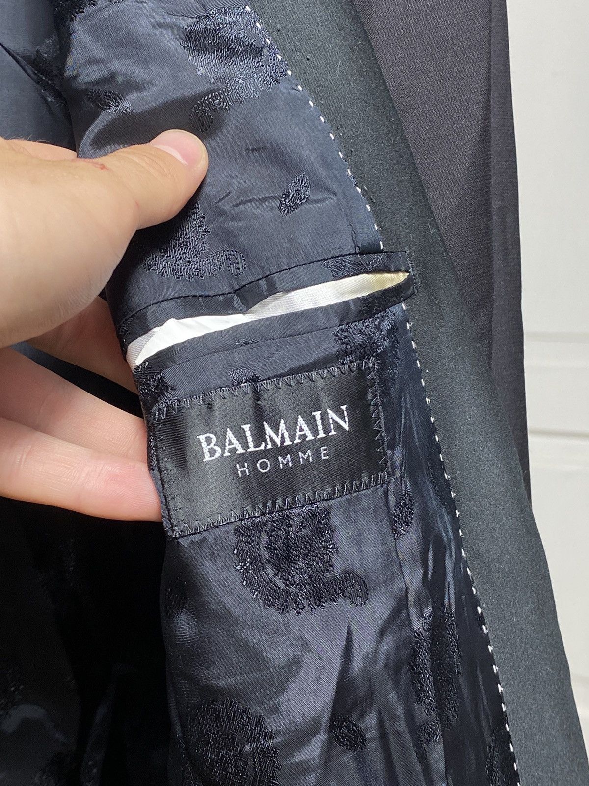 Balmain Balmain Classic 1 Button Jacket Size 42L - 8 Thumbnail