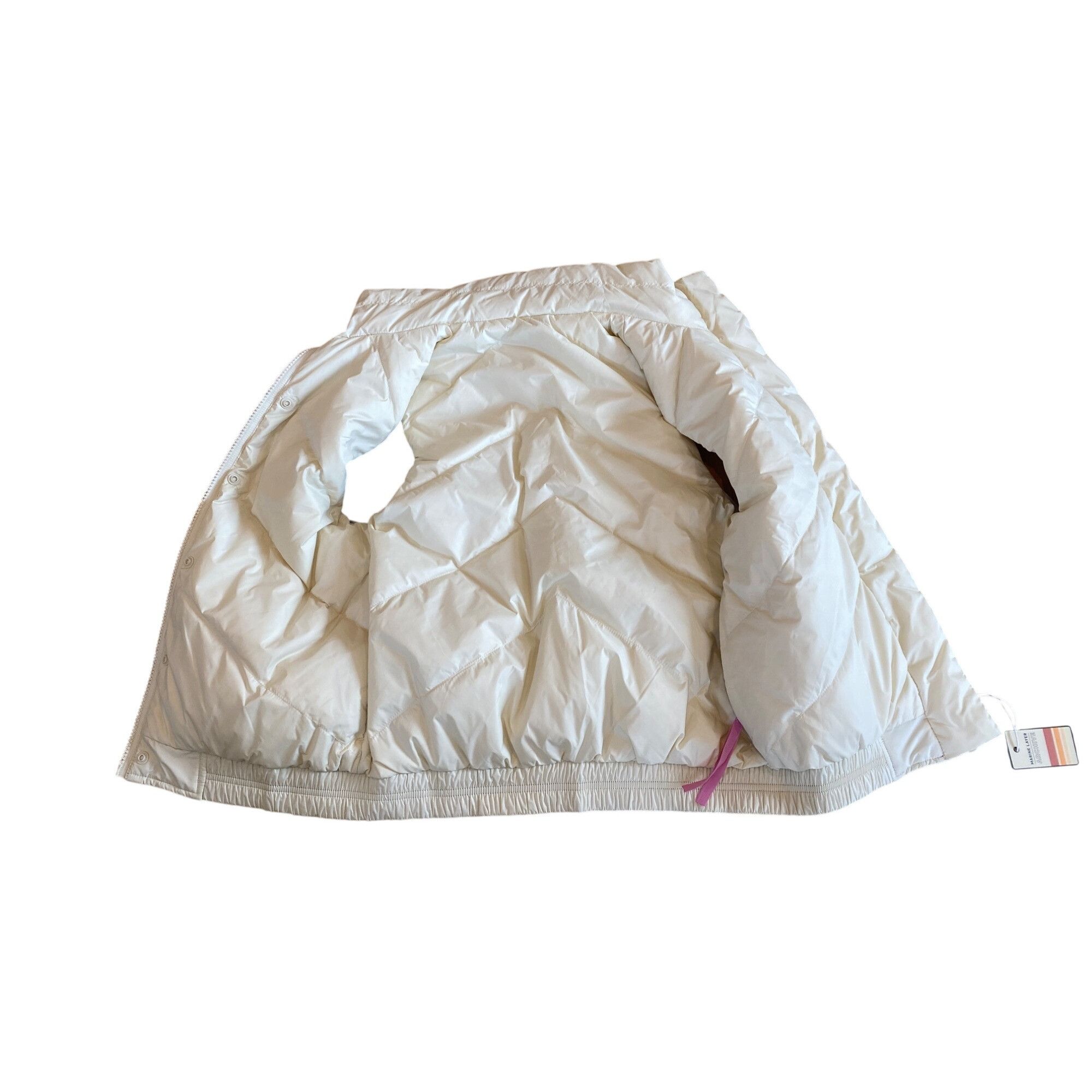 Marine Layer NWT Marine Layer XS Reversible Antuco Puffer Vest Ivory Pink Size XS / US 0-2 / IT 36-38 - 7 Thumbnail