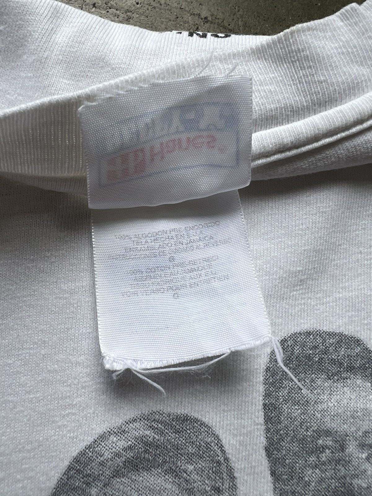 Hanes × Vintage ‘90s Bill & Hillary Clinton Parody Blowjob Tee Shirt Size US L / EU 52-54 / 3 - 5 Thumbnail