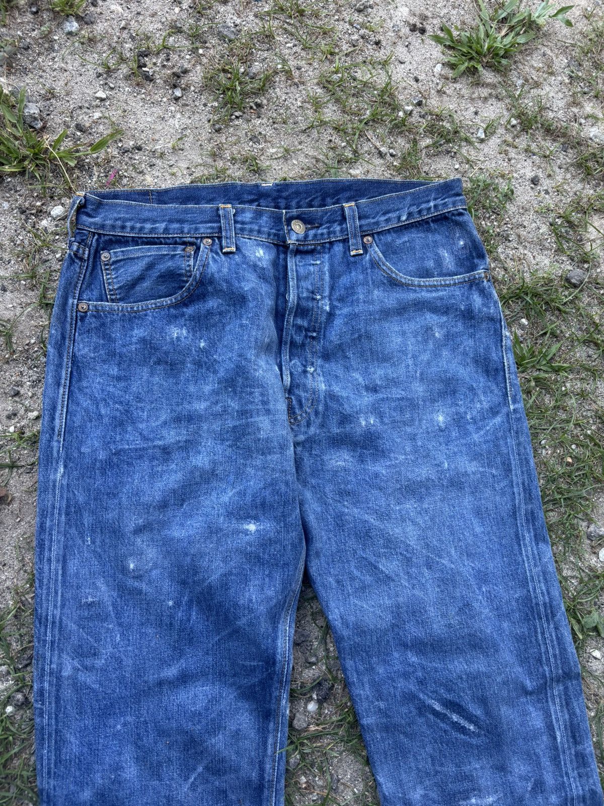 Levi's Levis 501xx (LVC) Made In USA Selvedge Jeans Size US 36 / EU 52 - 4 Thumbnail
