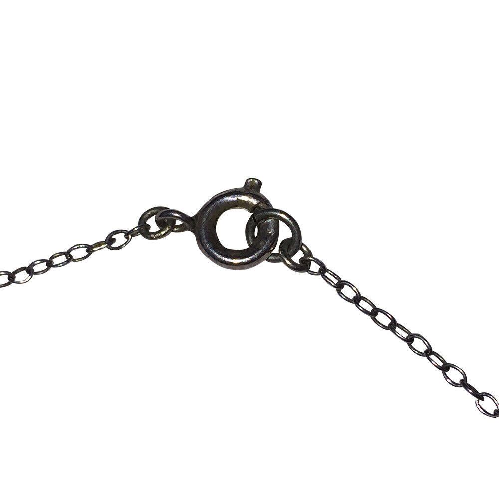 Designer Art Deco Sterling Marcasite Bell Charm Necklace Size ONE SIZE - 5 Thumbnail