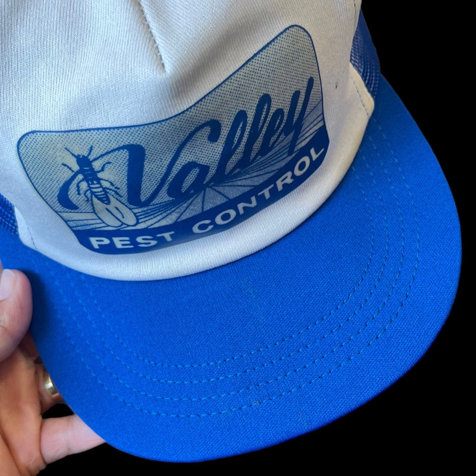 Other Vintage Valley Pest Control Mesh Trucker Hat One Size Size ONE SIZE - 8 Thumbnail