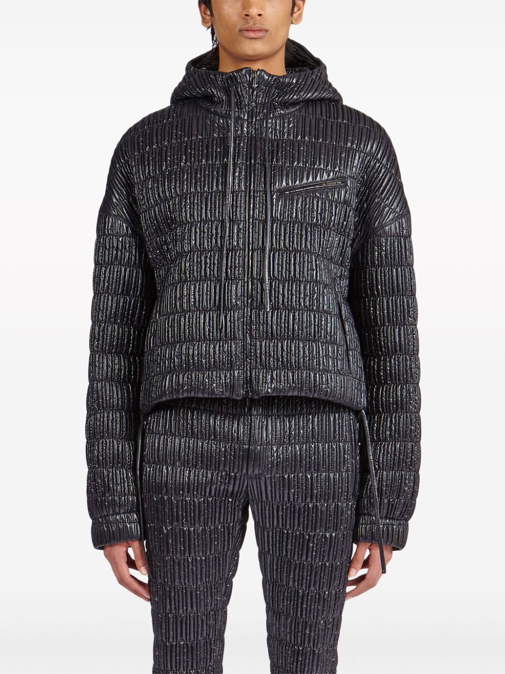 Salvatore Ferragamo o1s1rm1224 Jacket in Black Size US S / EU 44-46 / 1 - 3 Thumbnail