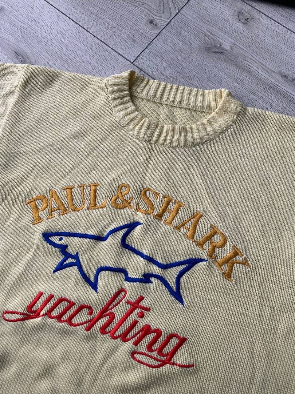 Paul & Shark Vintage 90's Paul&Shark Achival Big Knit Sweater L Size US L / EU 52-54 / 3 - 6 Thumbnail