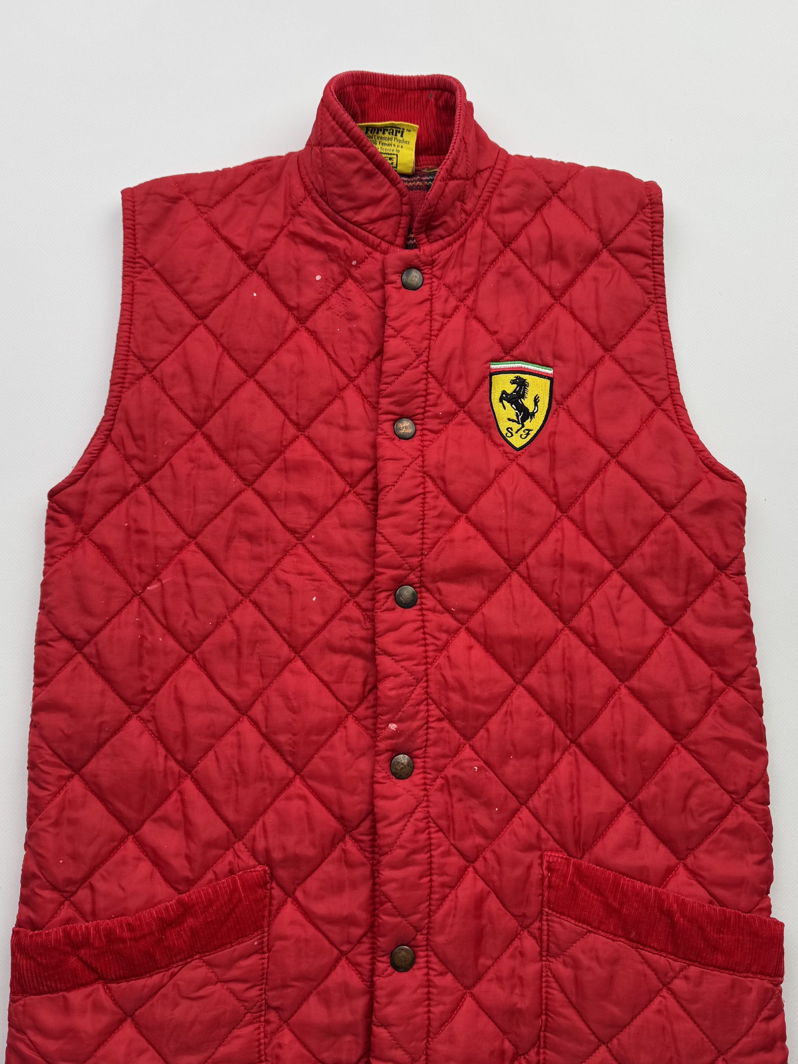 Ferrari Ferrari 1996 Vintage Vest B472(V349)E2 Size M / US 6-8 / IT 42-44 - 2 Thumbnail