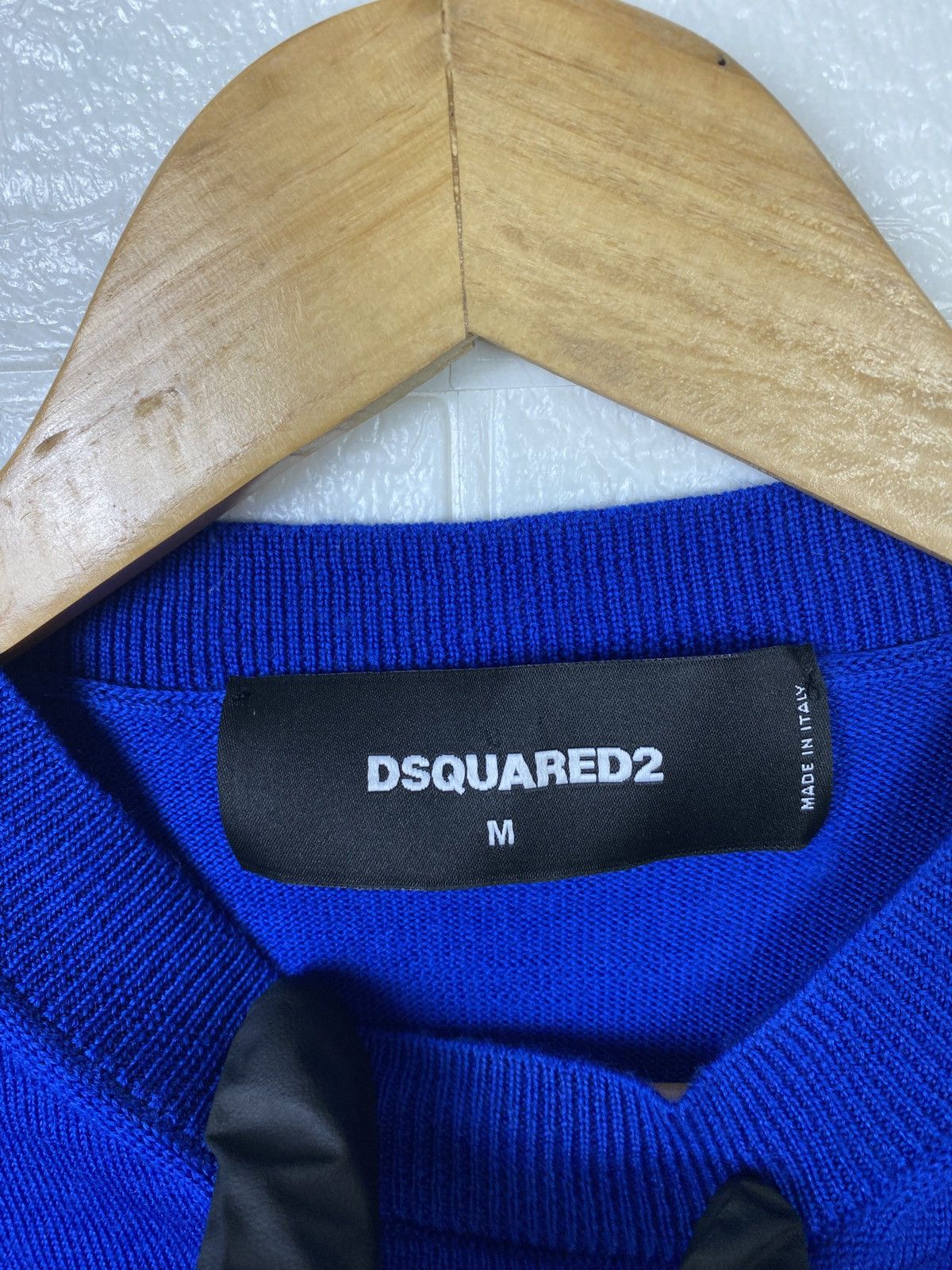 Dsquared2 DSQUARED2 SWEATER Logo big d2 blue Size M Size US M / EU 48-50 / 2 - 9 Thumbnail