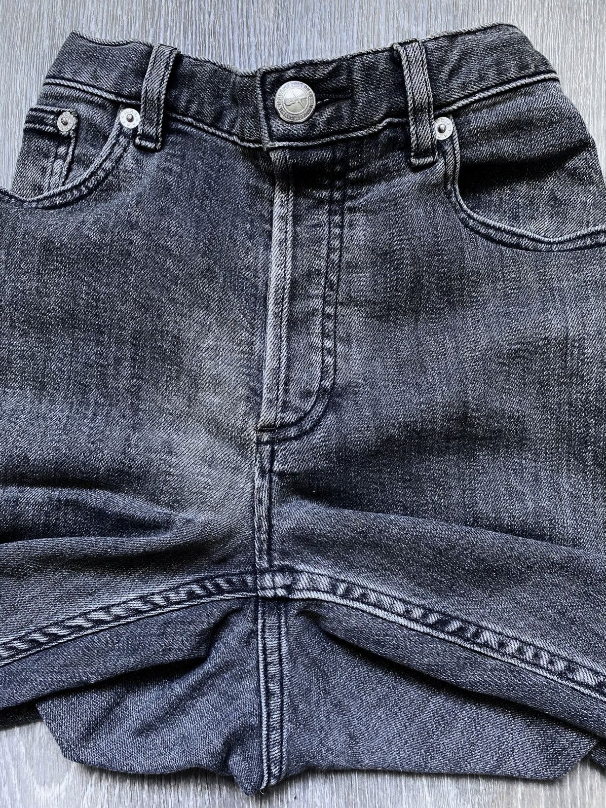 A.P.C. Unisex A.P.C. Petit New Standard Graphite Gray Jeans Denim Size 30" / US 8 / IT 44 - 20 Thumbnail