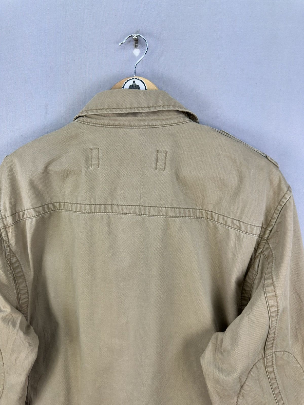 Gap Vintage Y2K Gap Khaki Utility Tactical Jacket Size US XL / EU 56 / 4 - 5 Thumbnail