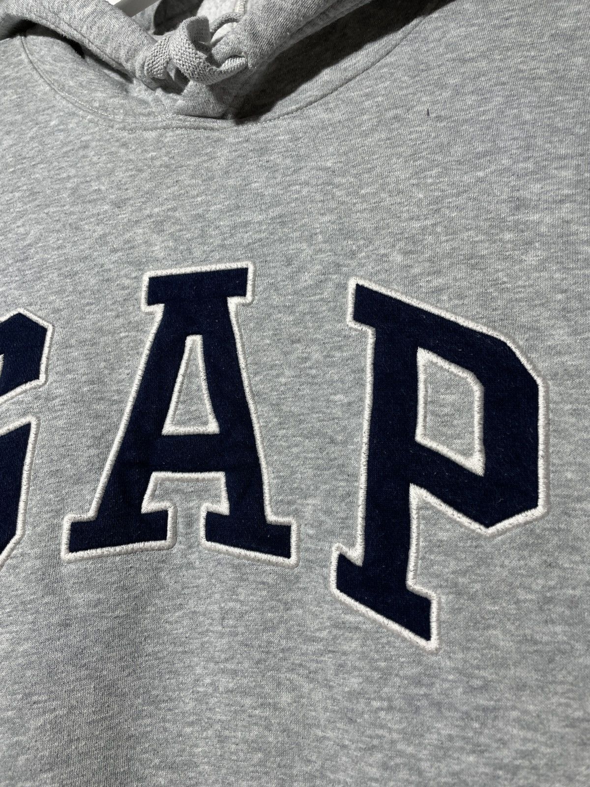 Gap × Vintage Vintage Gap Gray Basic Streetstyle Hoodie Y2K Kanye Style Size US L / EU 52-54 / 3 - 6 Thumbnail