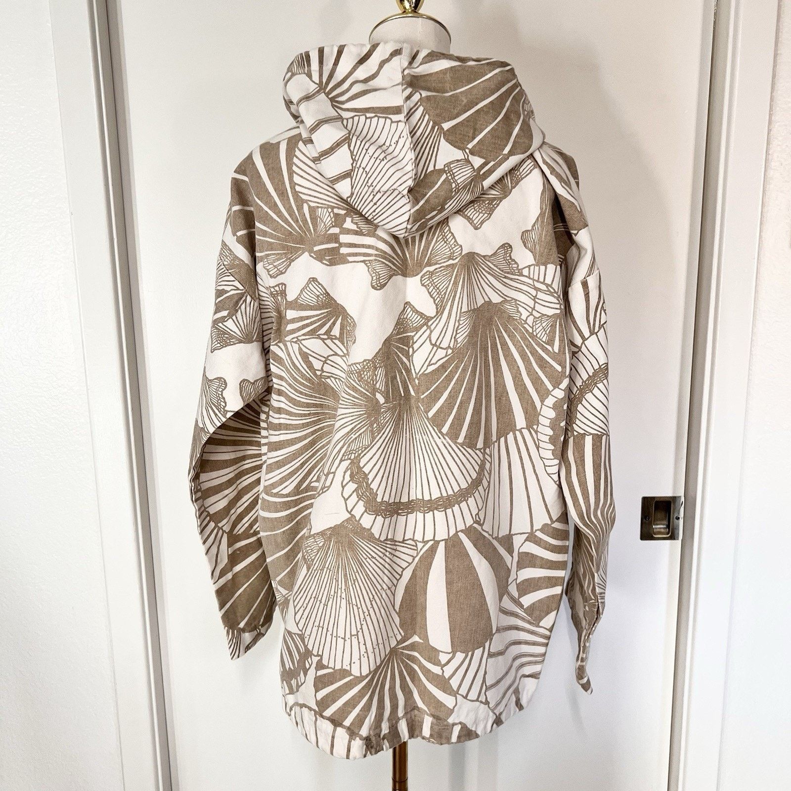 Other Michigan Rag Vtg Canvas Oversized Men S/M 48” Hoodie Size US S / EU 44-46 / 1 - 6 Thumbnail