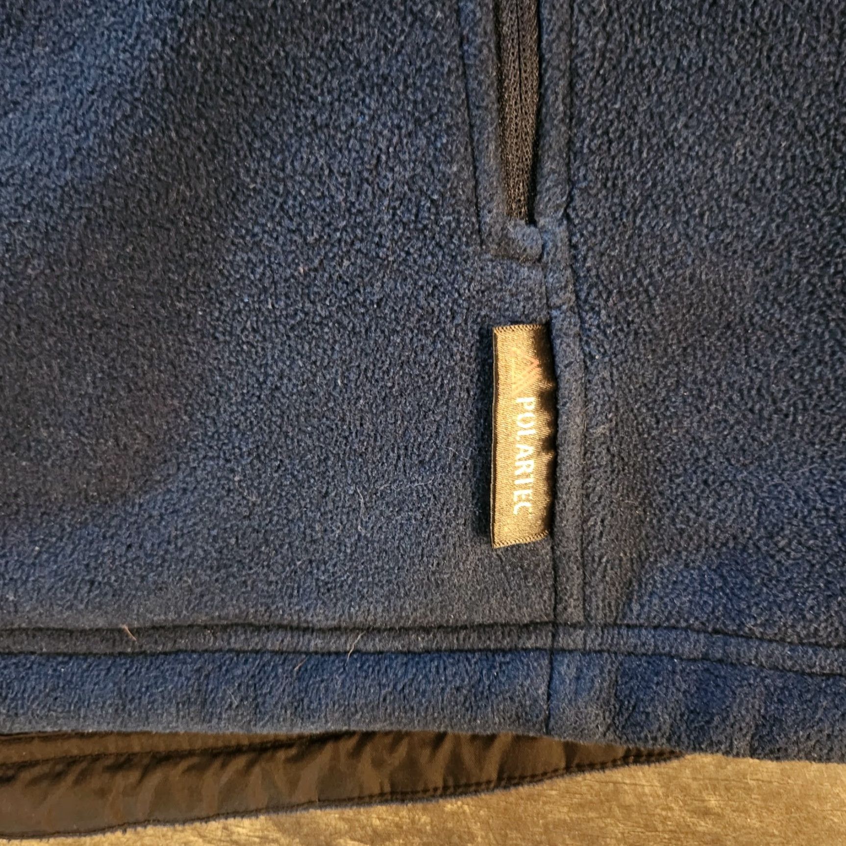 Vintage Beretta Polar Tech Fleece Zip Up Jacket Mens XL Navy Blue Embroidered Bomber Full Zip Size US XL / EU 56 / 4 - 2 Thumbnail