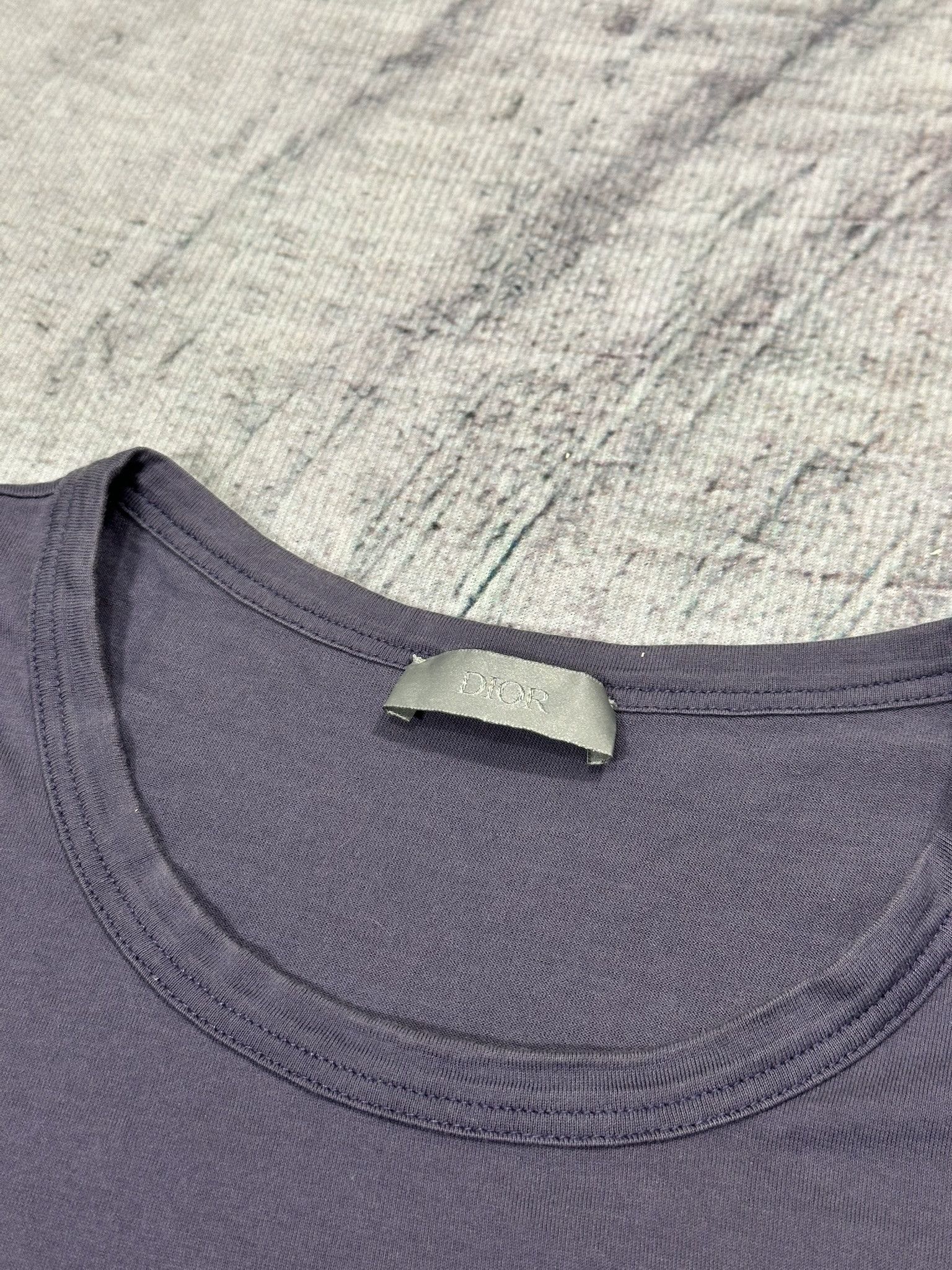 Dior Dior T-Shirt CD Icon Embroidered Logo Light Purple Size US S / EU 44-46 / 1 - 5 Thumbnail
