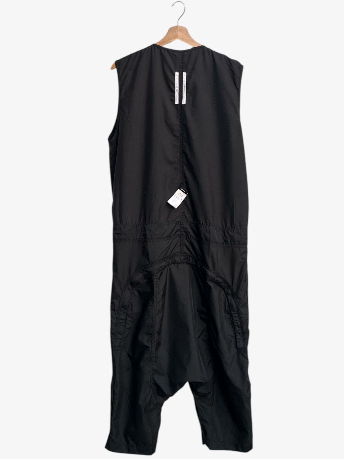 Rick Owens Rick Owens SS14 Vicious Black Nylon Bodybag Jumpsuit Size US S / EU 44-46 / 1 - 6 Thumbnail