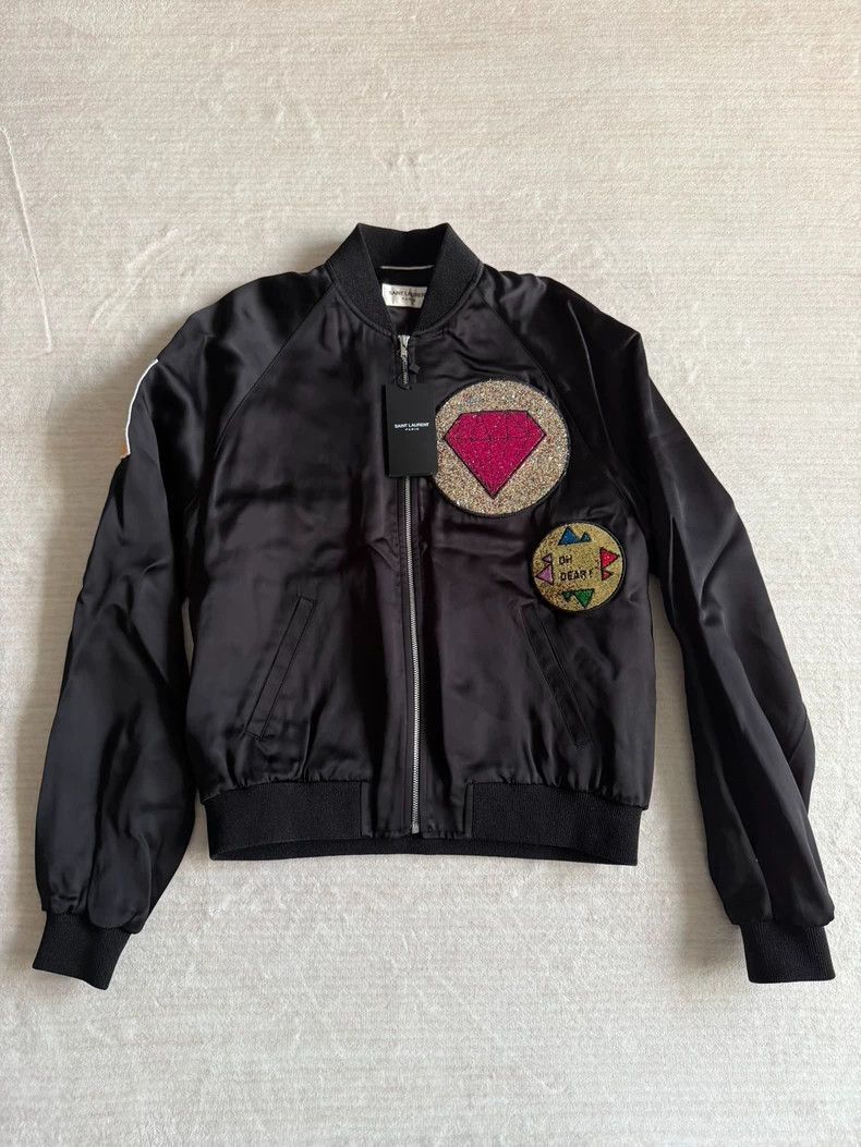 Saint Laurent Paris Saint Laurent Paris Sequined diamond jacket-2506 Size US S / EU 44-46 / 1 - 2 Thumbnail