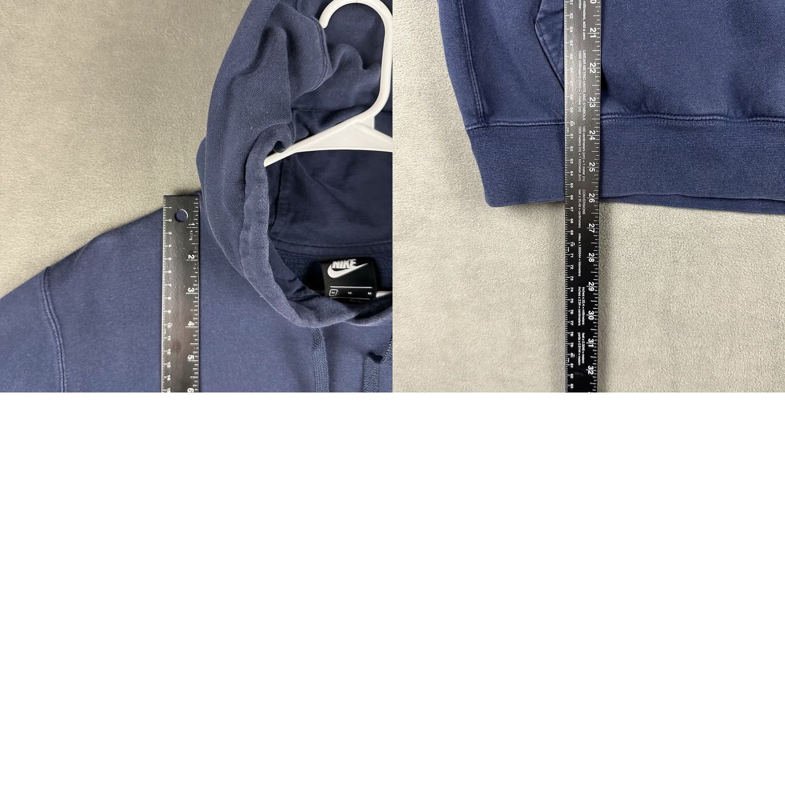 Nike Nike Sweatshirt Mens Medium Blue Nike Sportswear Hoodie Basketball Soccer Grand Rapids Michigan EUC Size US M / EU 48-50 / 2 - 9 Thumbnail