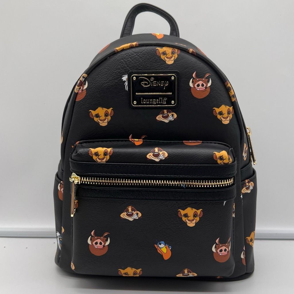 image of Disney X Loungefly The Lion King First Edition Characte in Black, Women's