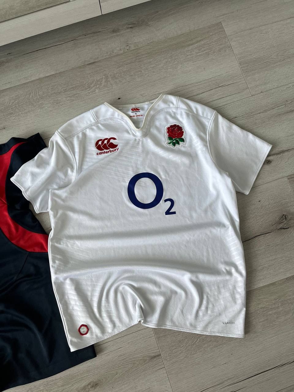 Canterbury of New Zealand × Nike 2x Vintage England Rugby Nike Canterbury Y2K Jersey T Shirt Size US XL / EU 56 / 4 - 3 Thumbnail