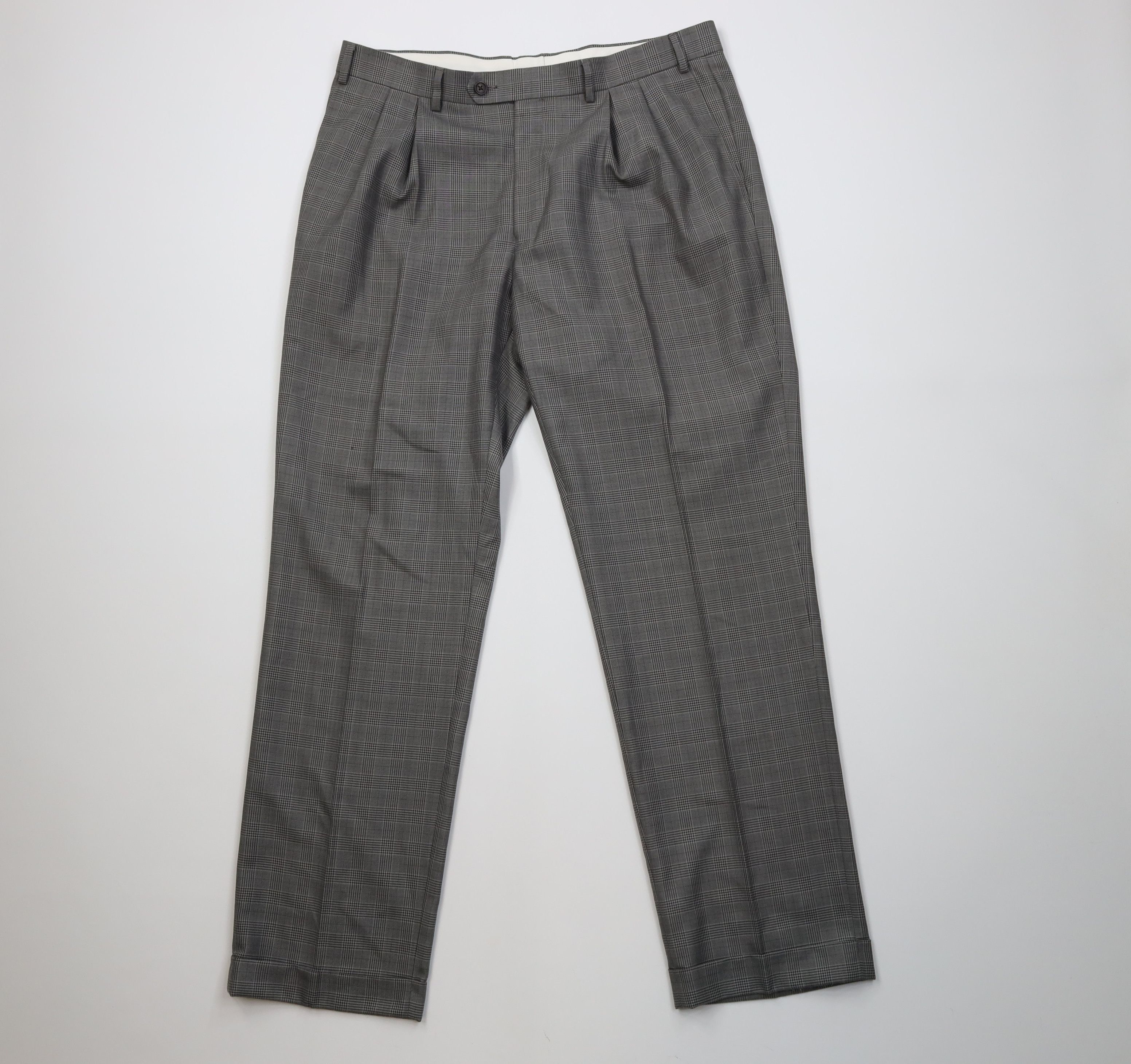 Ralph Lauren Vintage 90s Ralph Lauren Gabardine Wide Leg Chino Pants Size US 36 / EU 52 - 1 Thumbnail