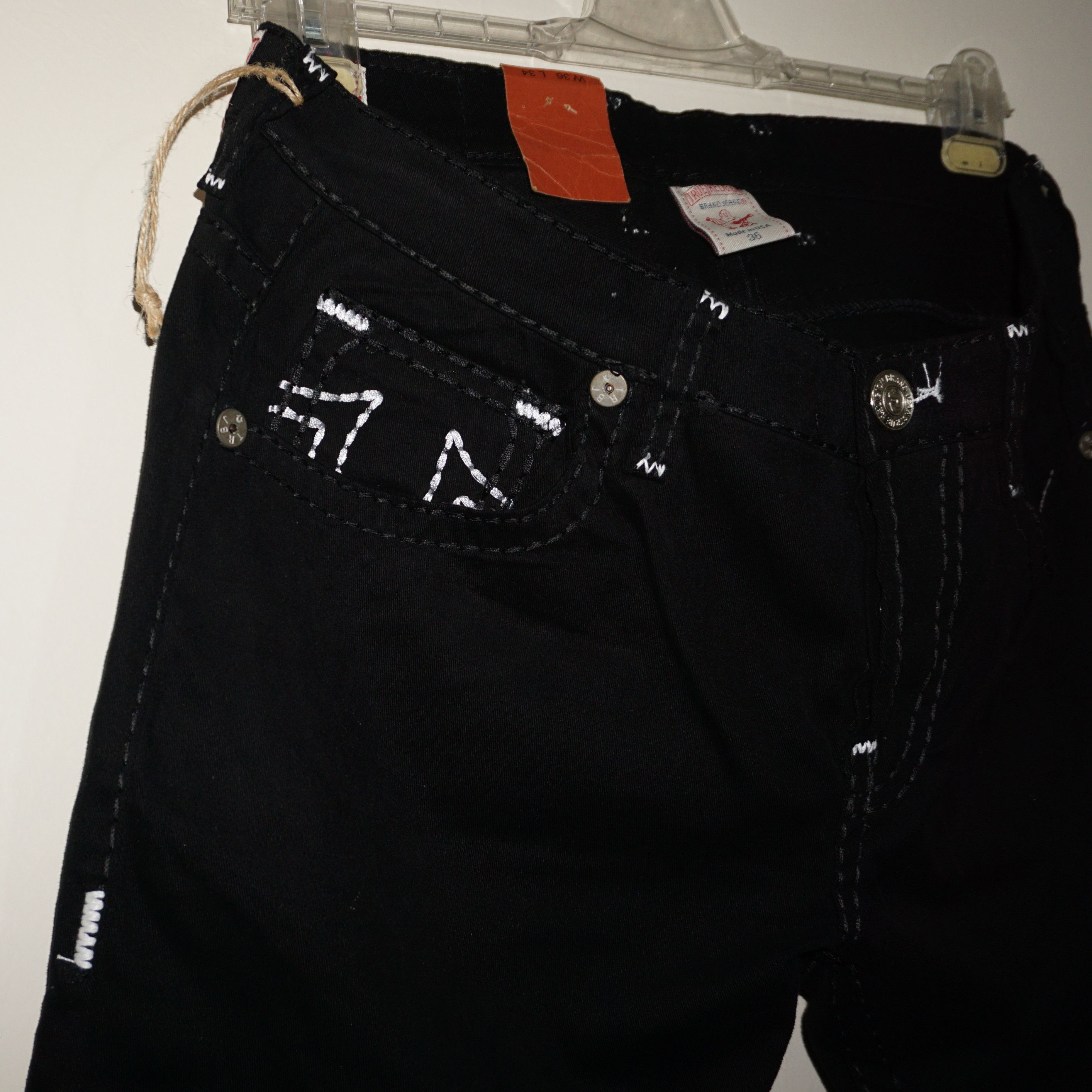 Japanese Brand Rare True religion 'Billy supert' new made in usa Size US 36 / EU 52 - 14 Thumbnail
