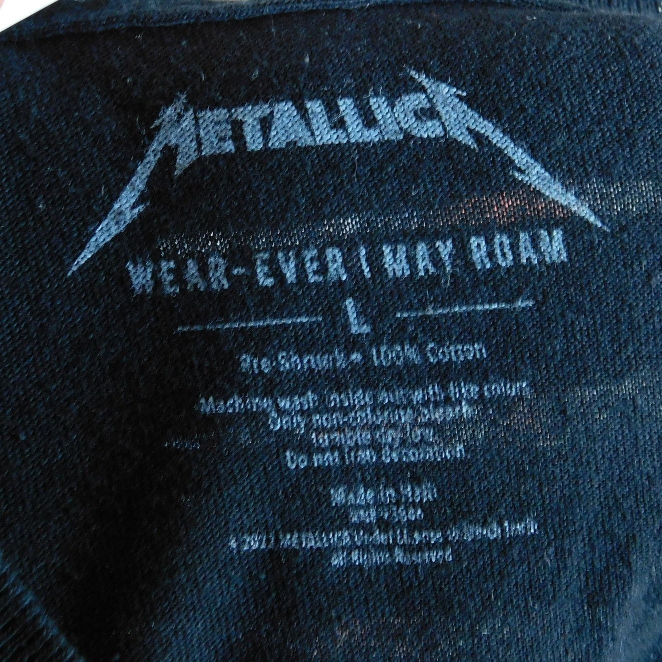Metallica Metallica Boston Calling 2022 Tour T Shirt Sz L Double Sided Size US L / EU 52-54 / 3 - 3 Thumbnail