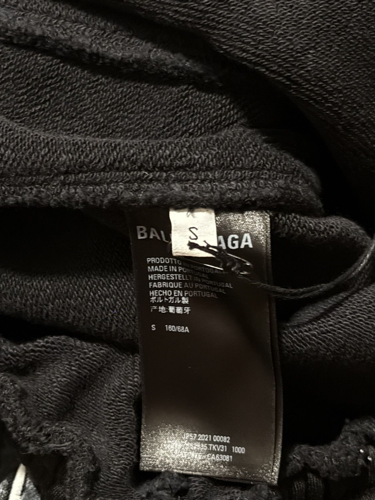 Balenciaga BNWT Balenciaga Paint Sporty B Sweatpants in Black Size US 32 / EU 48 - 6 Thumbnail