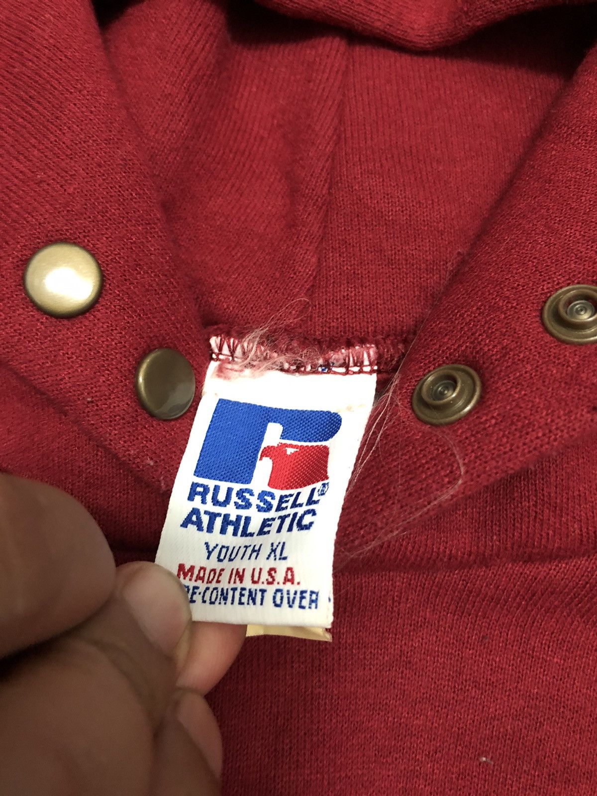 L.L. Bean × Russell Athletic Vintage LL Bean Hoodie Sweatshirt Biglogo Size US M / EU 48-50 / 2 - 5 Thumbnail