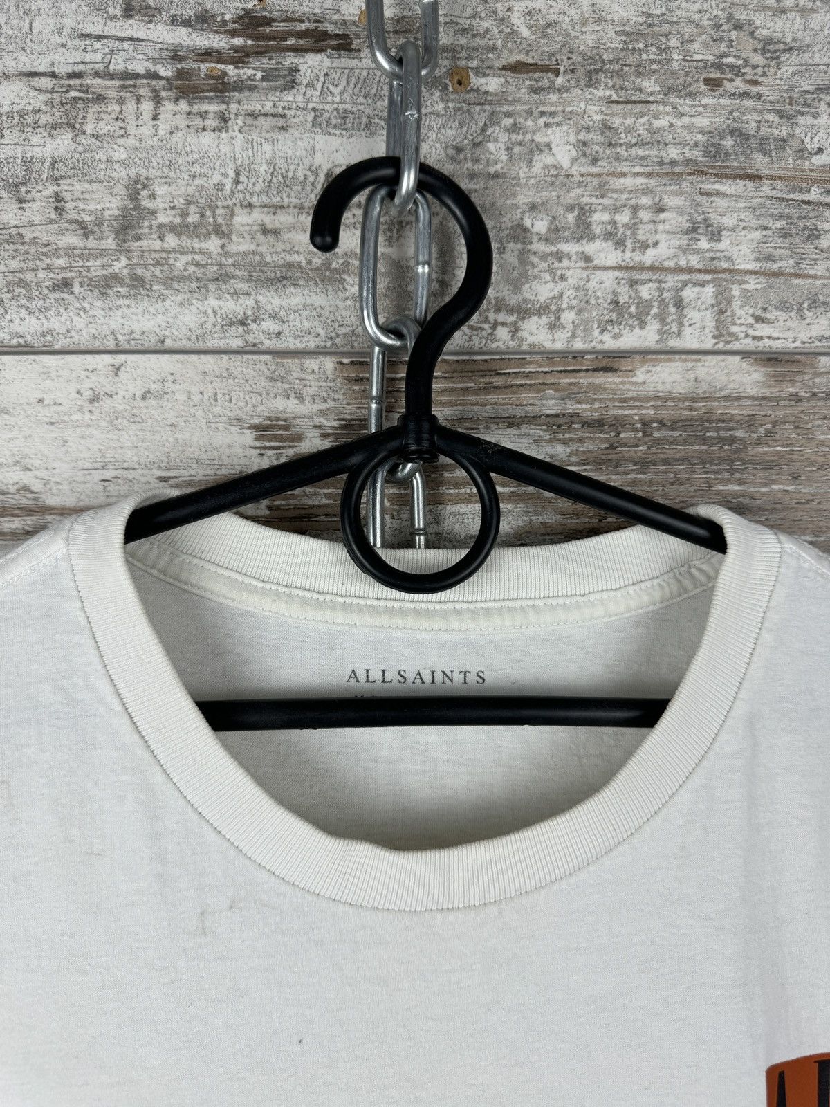 Allsaints × Japanese Brand × Vintage Mens Vintage AllSaints T-shirt logo basic tee art streetwear Size US M / EU 48-50 / 2 - 9 Thumbnail