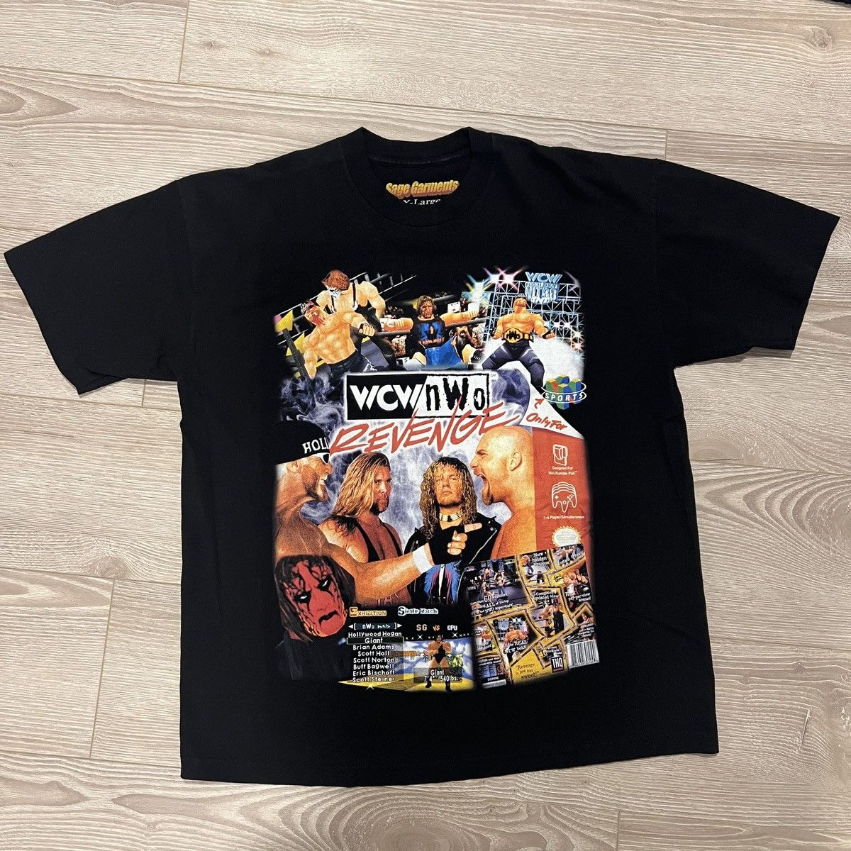 Sage Garments WCW/NWO Revenge Shirt Size XL