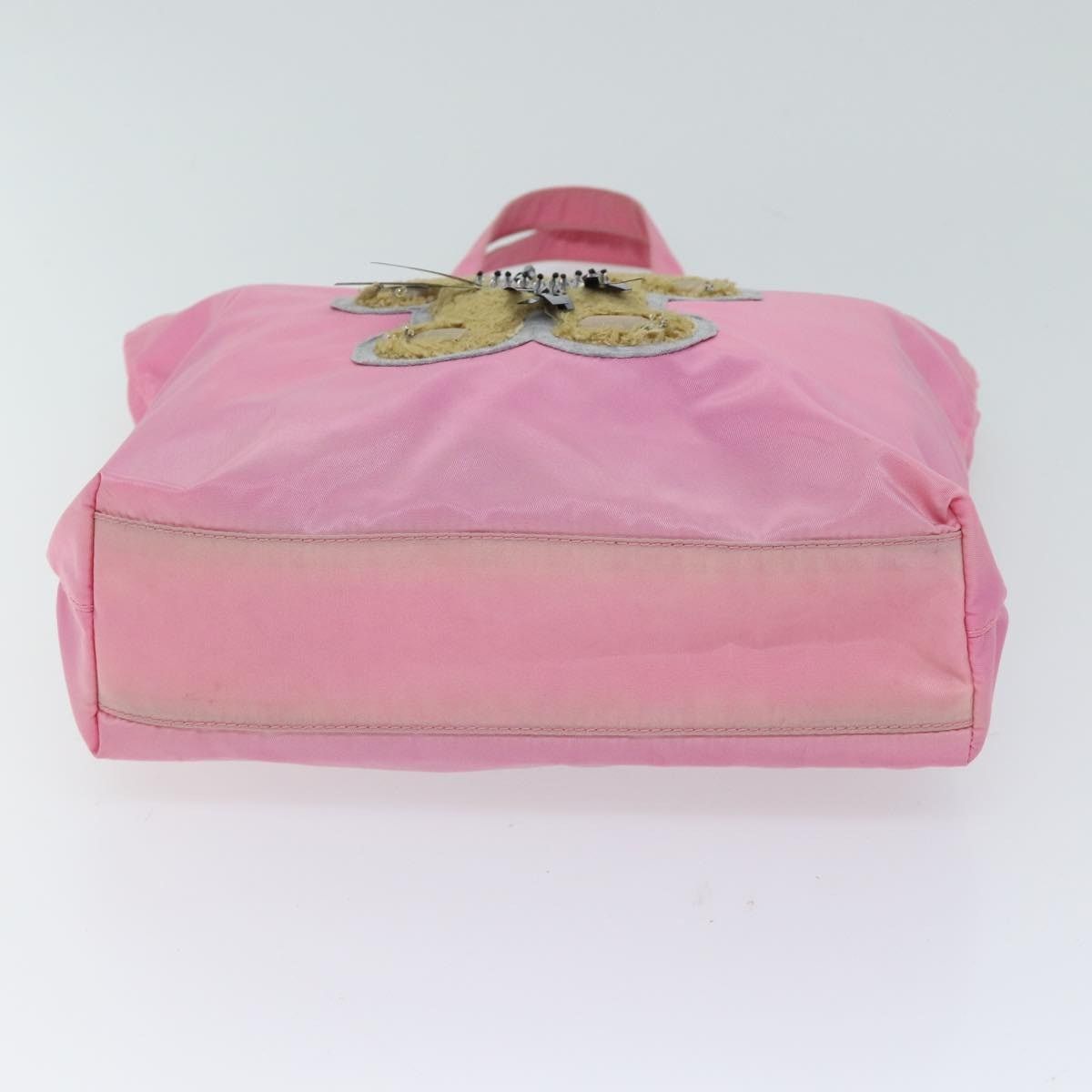 Prada PRADA Hand Bag Nylon Pink Size ONE SIZE - 9 Thumbnail