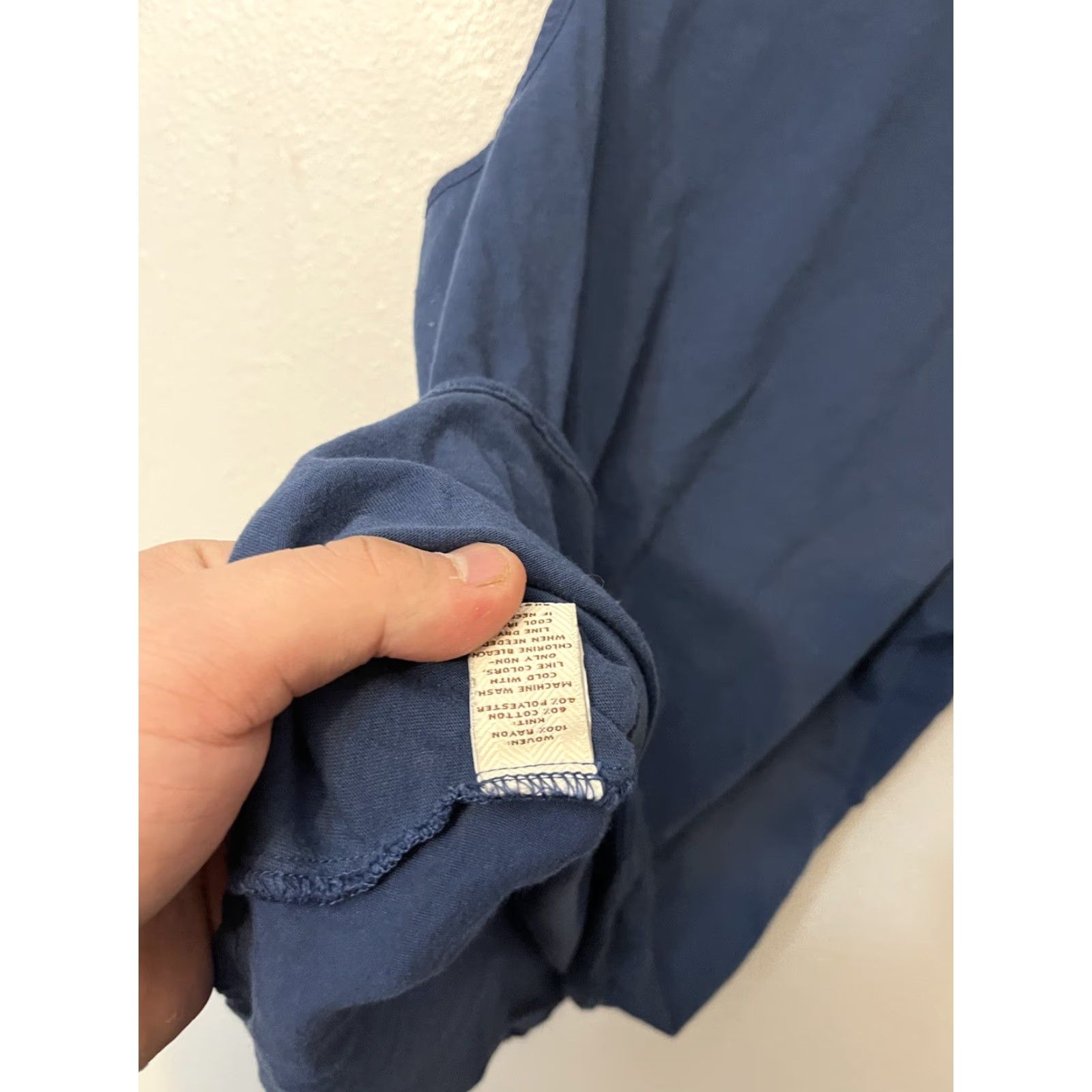 Vintage Sonoma Goods For Life Shirt Womens Medium Blue Sleeveless Henley Size M / US 6-8 / IT 42-44 - 4 Thumbnail