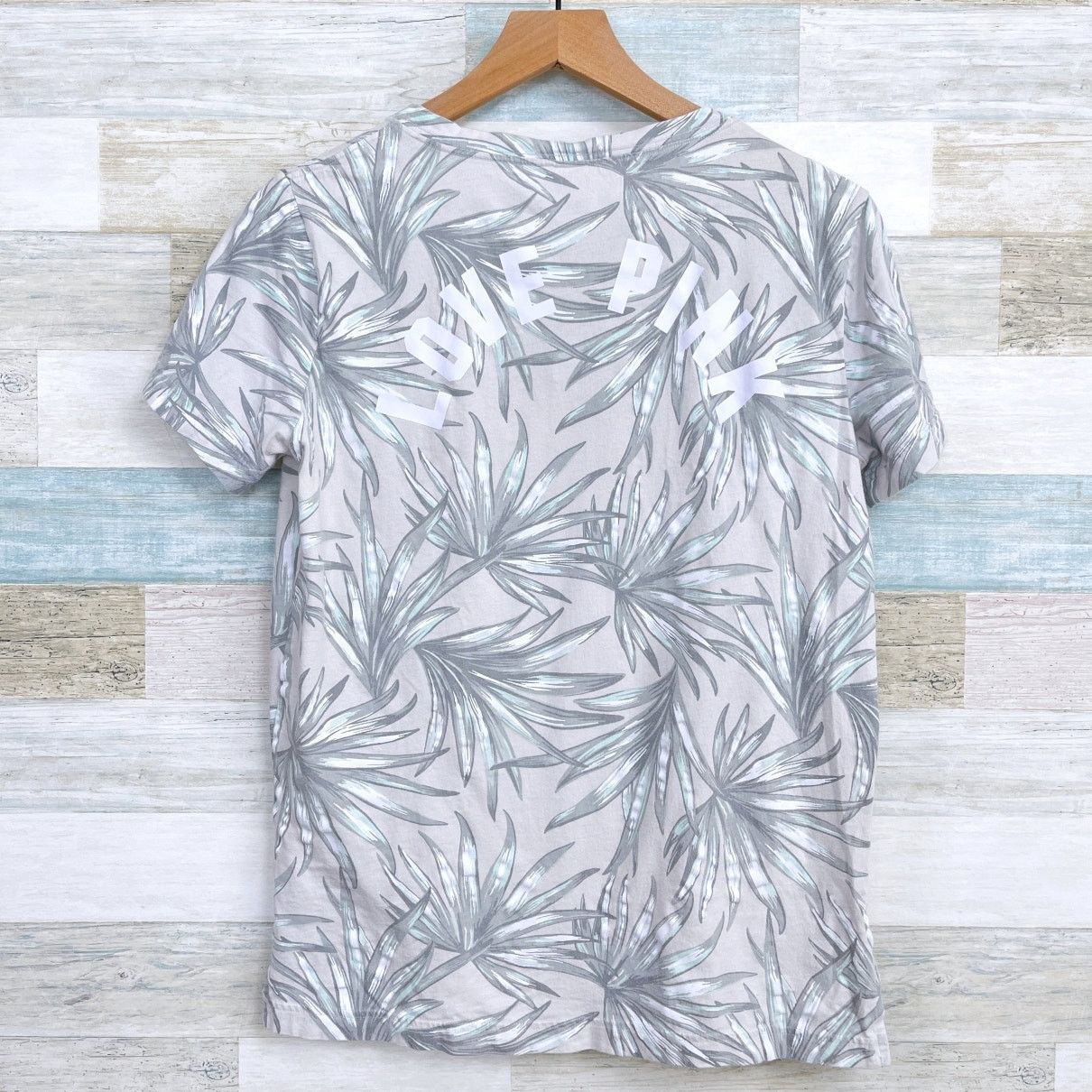 Victoria's Secret PINK Victorias Secret Relaxed Pocket Tee Gray Womens XS Size XS / US 0-2 / IT 36-38 - 3 Thumbnail