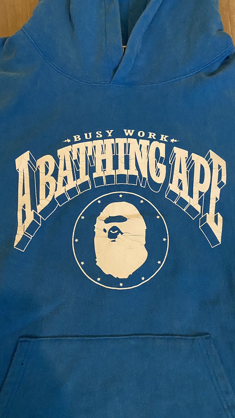 Bape Bape Washed Relaxed Fit Hoodie Size US L / EU 52-54 / 3 - 2 Thumbnail