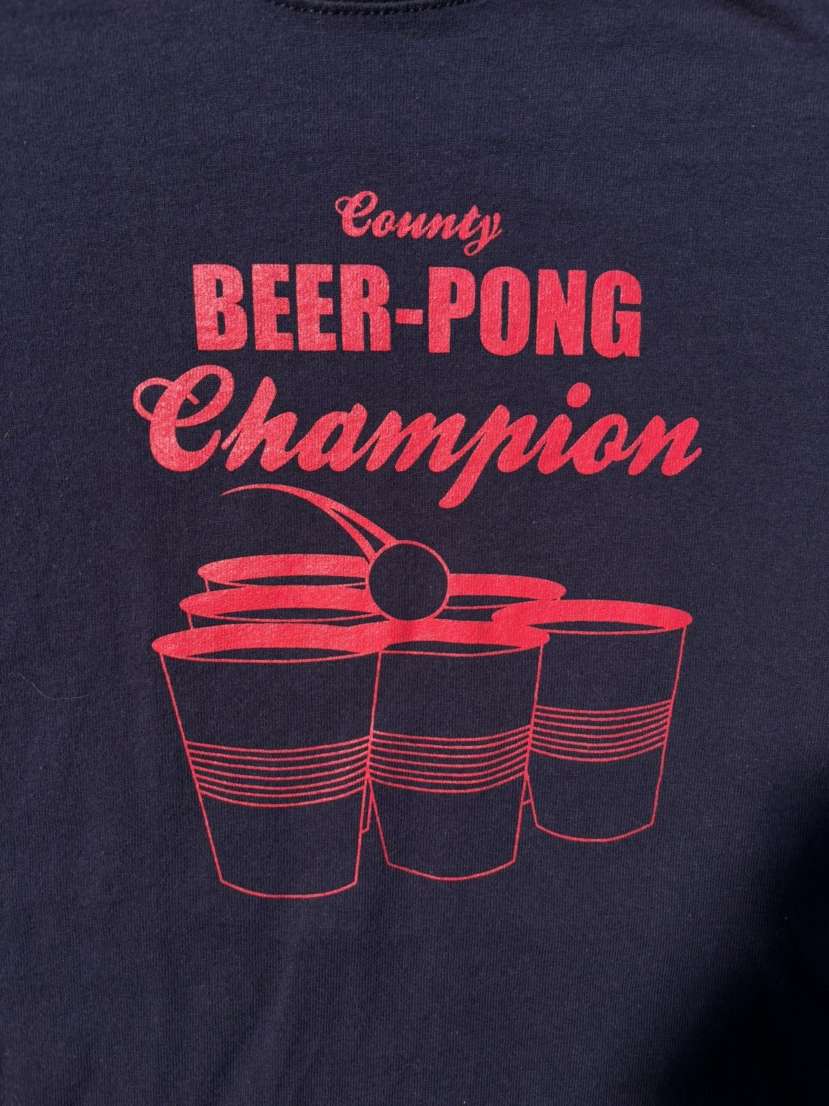 Steve And Barrys Steve Barry’s County Beer Pong Champion Y2K College Humor Size US M / EU 48-50 / 2 - 2 Thumbnail
