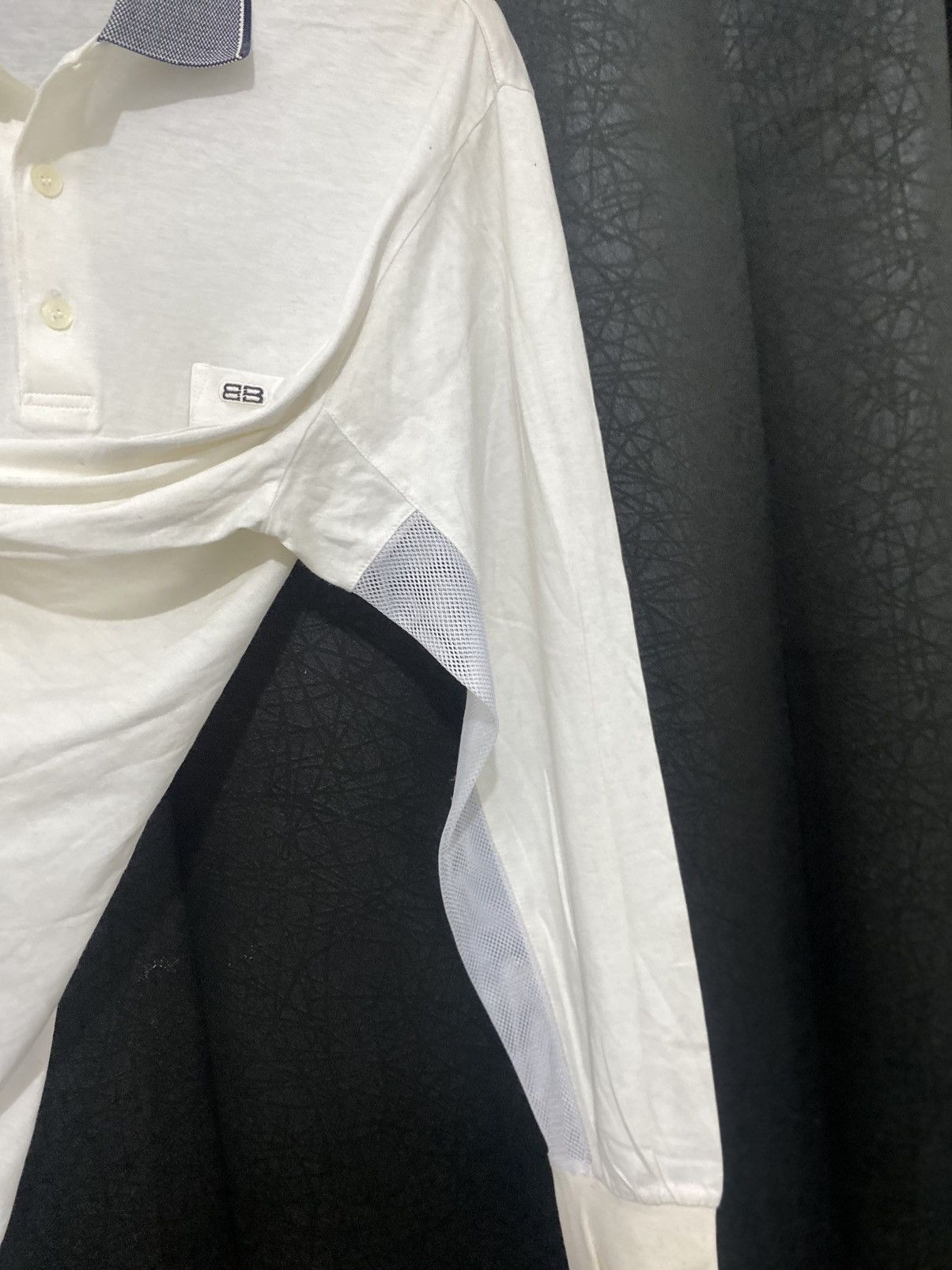 Balenciaga Vintage Balenciaga L/S Polos Size US L / EU 52-54 / 3 - 4 Thumbnail