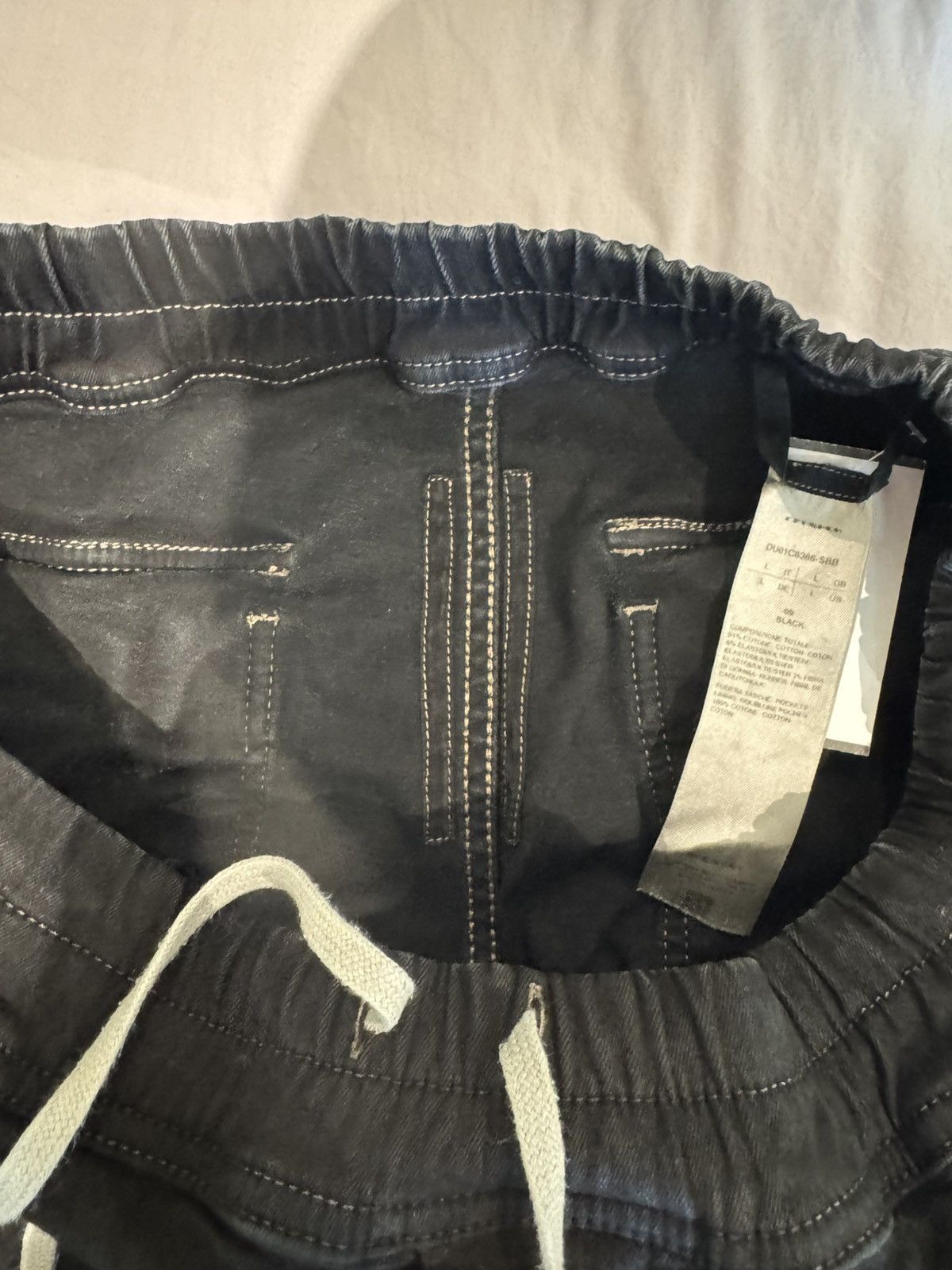 Rick Owens Drkshdw Rick Owens Drkshdw Mastodon cargo denim SSB edfu Size US 34 / EU 50 - 6 Thumbnail