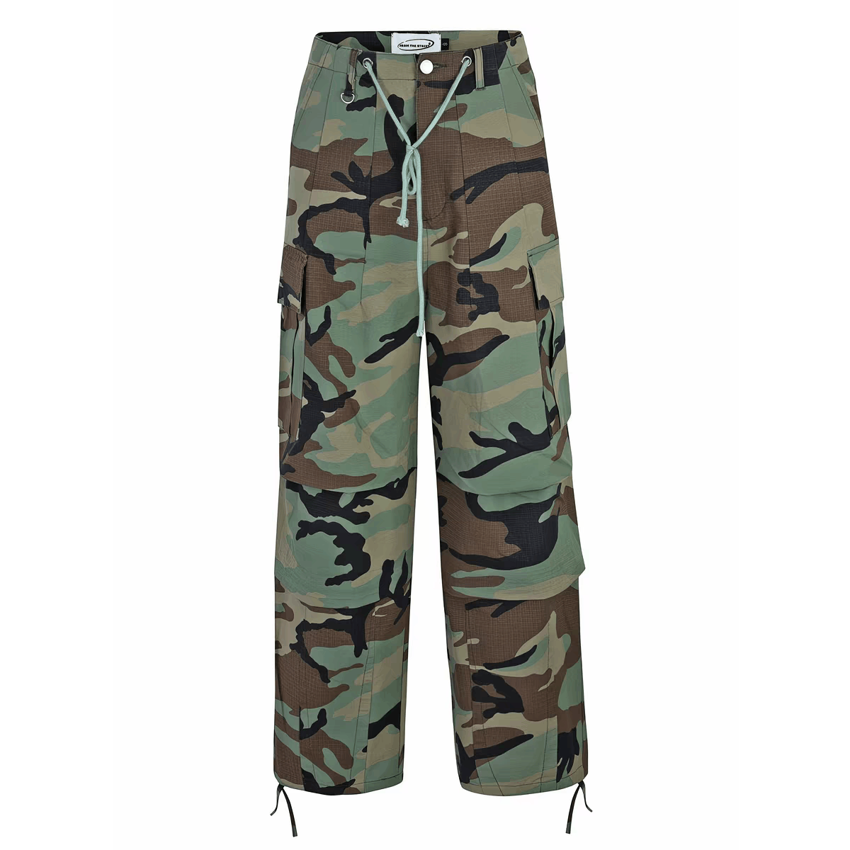 Vintage xtl utility military outdoor tactical cargo camo pants Size US 30 / EU 46 - 6 Thumbnail