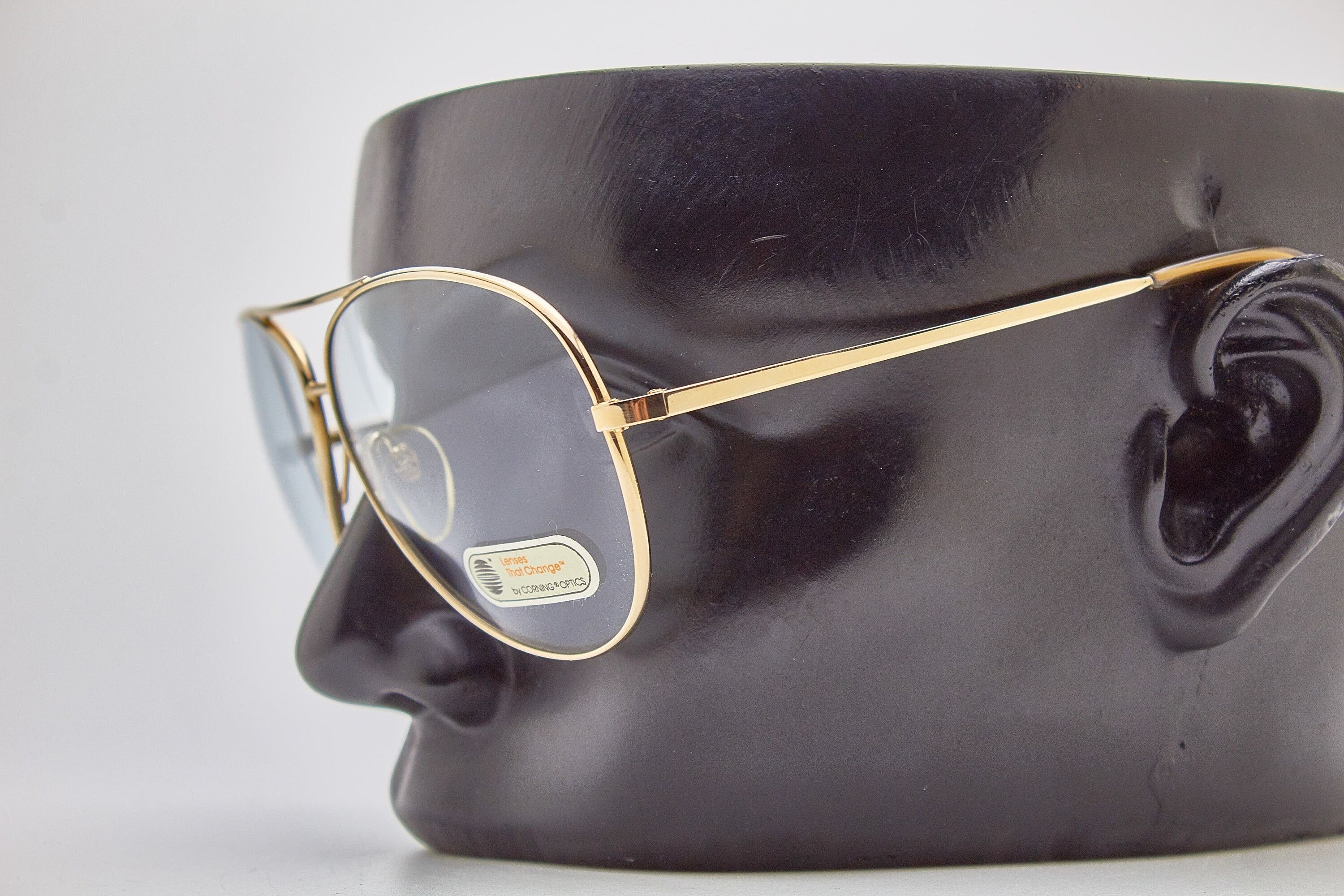 Serengeti SERENGETI quiet luxury 80s oversized gold thin metal specs Size ONE SIZE - 10 Thumbnail