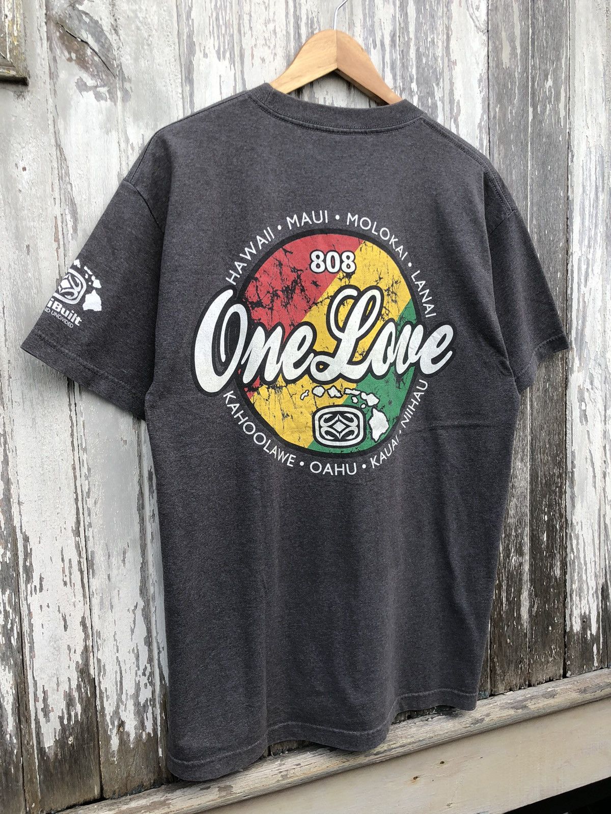 Other Vintage Y2K Hawaii Surf Rasta 808 One Love Tshirts Size US L / EU 52-54 / 3 - 4 Thumbnail