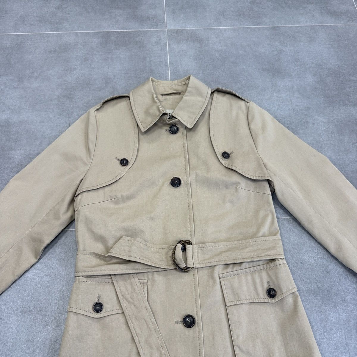 Burberry Burberry London Women Nova Check Trench Coat Jacket Size 40 Size S / US 4 / IT 40 - 9 Thumbnail
