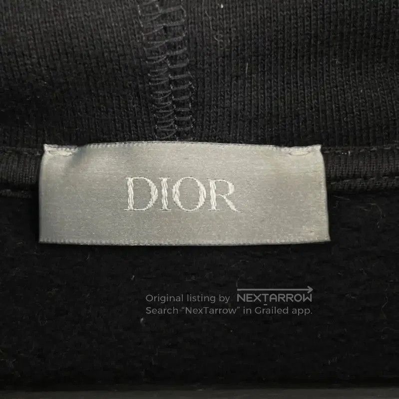 Dior Dior Black Cotton Men's Long Sleeve Hoodie . Size US M / EU 48-50 / 2 - 3 Thumbnail