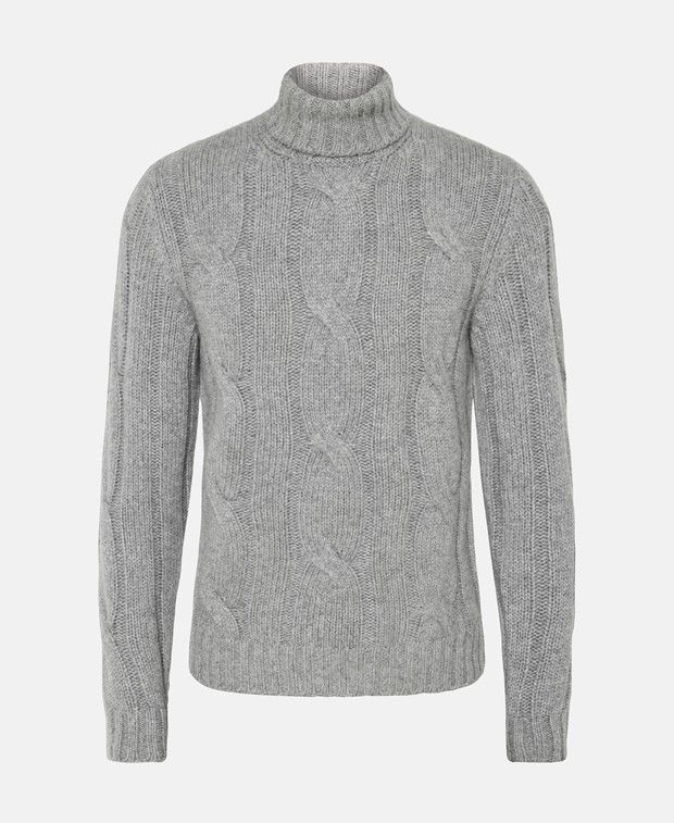 Supreme Cable Hooded Sweater Oatmeal FW25 - Size Large