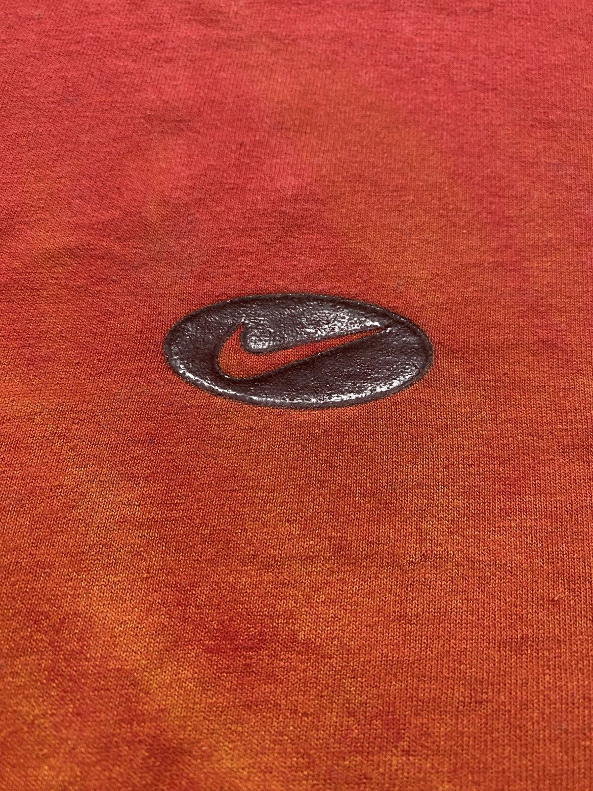 Nike Vintage Y2K Nike Air Bakin Red Flame Center Swoosh Shirt Size US XXL / EU 58 / 5 - 4 Thumbnail