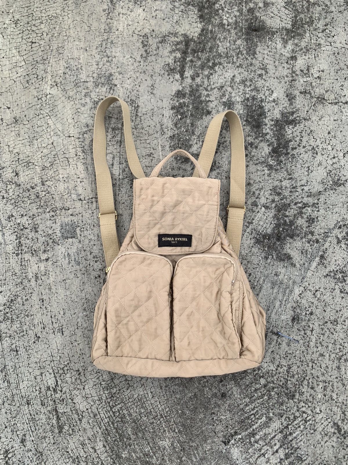 Sonia Rykiel Vintage Sonia Rykiel Quilted Backpack Size ONE SIZE - 1 Thumbnail